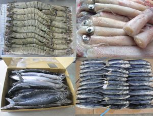 Hải sản đông lạnh giúp bảo quản được lâu hơn