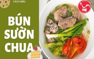 Món Bún sườn chua cực Ngon n-suon-chua