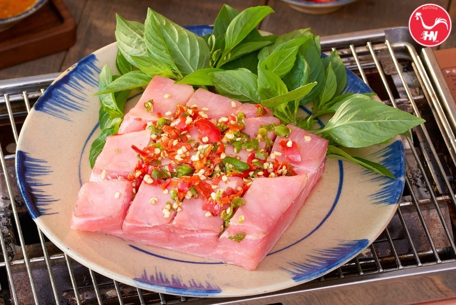 Lườn cá ngừ xào chua ngọt a6s2ad2s
