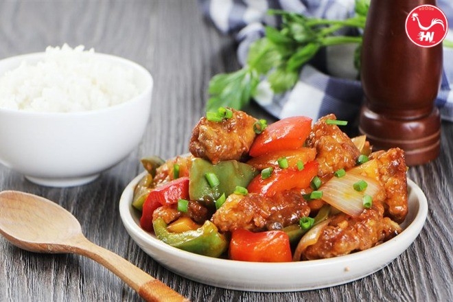 Sườn heo non xào chua ngọt6 2as
