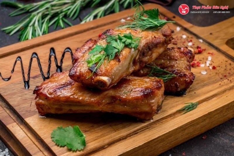 Sườn bò nướng lá nghệ a1s