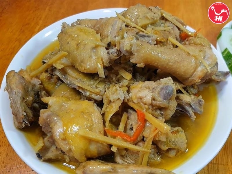 Đùi gà kho gừng2 6s