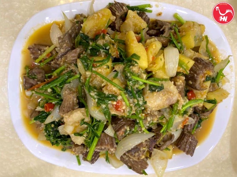 Bao tử cá ngừ xào dưa cải 63