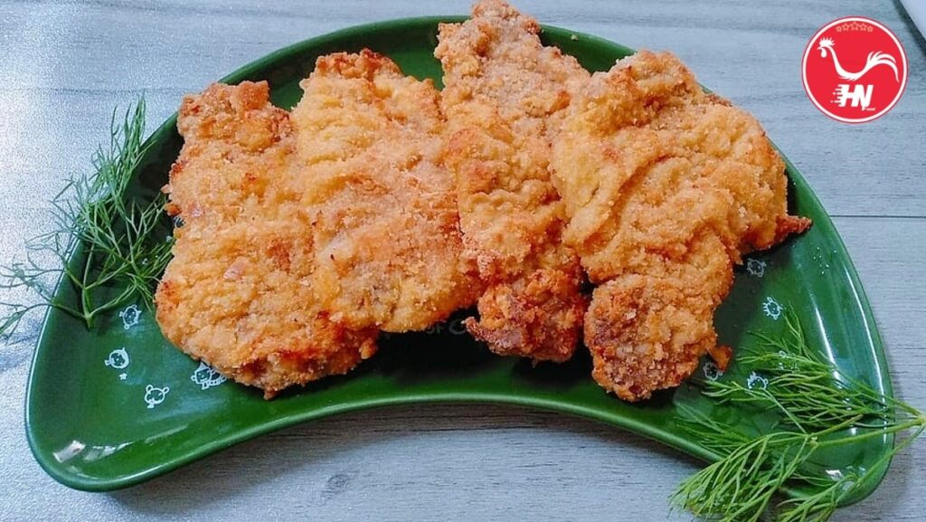 Thịt thăn heo chiên xù sasa