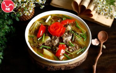 Canh Dưa Cải Nấu Dẻ Sườn Bò 6a46á