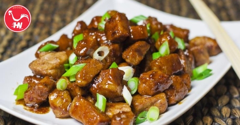 cách làm thịt đùi heo kho tiêu