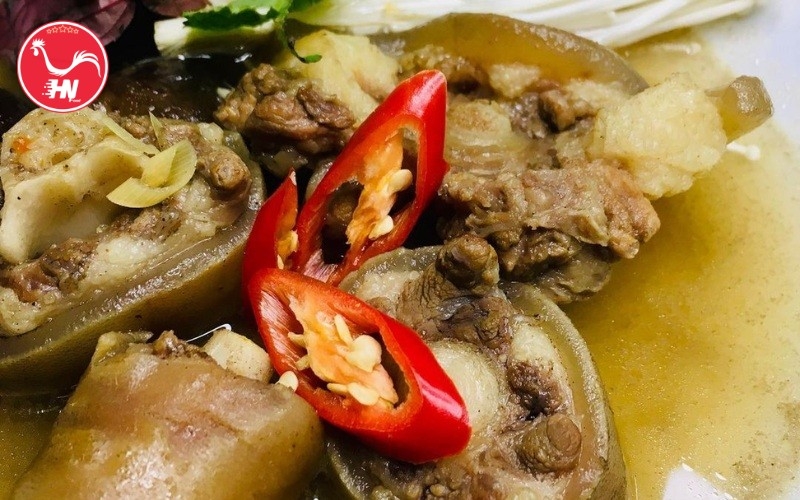 Cách làm chân bò hầm sảsđá