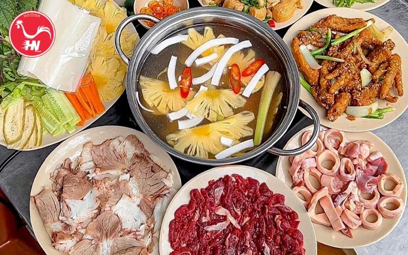 lẩu bò nhúng dấm ng-dam